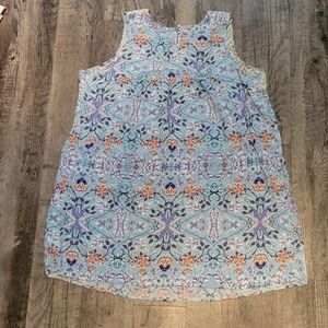 Lace Back Tank Top